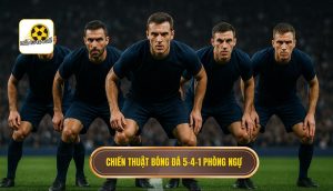 Chiến thuật bóng đá 5-4-1 phòng ngự